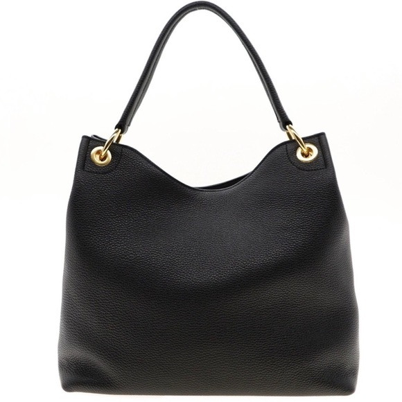 Prada Elegant Black Hobo with Gold Details - Picture 2 of 6
